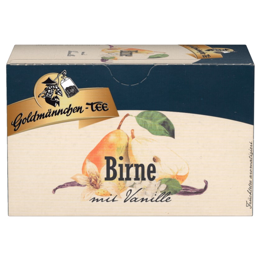 Goldmännchen-Tee Birne mit Vanille 45g, 20 Beutel